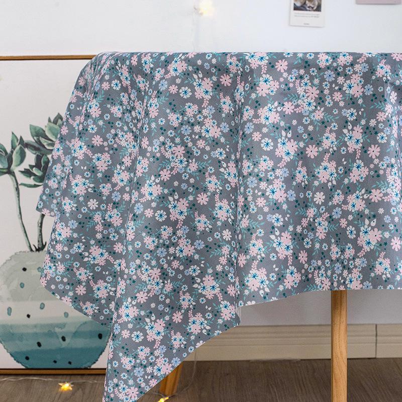 Small Floral Velvet Tablecloth, Student Dormitory Desk Cloth, Living Room Dining Table Cloth, Coffee Table Cloth, Cover Towel