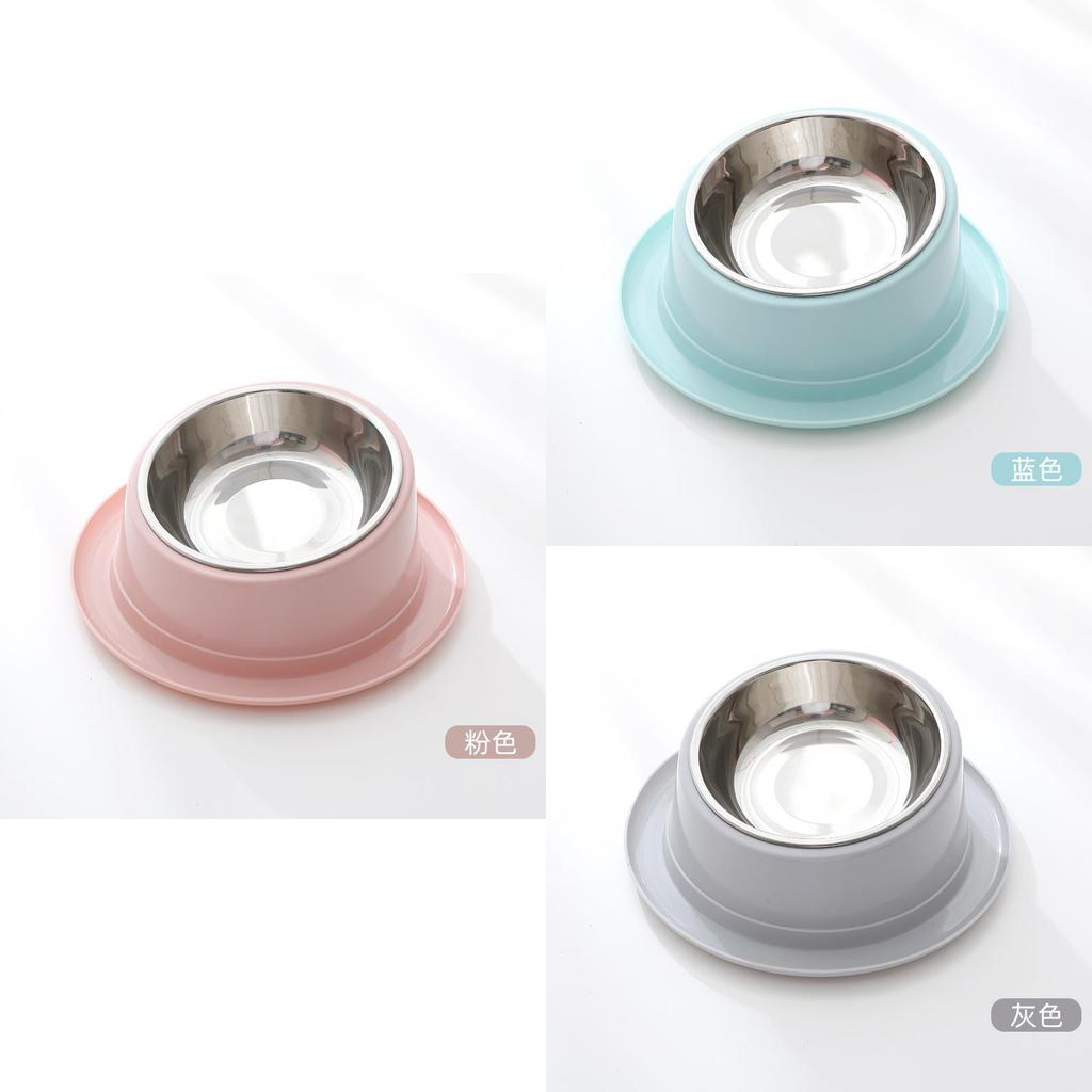 Colorful Macaron Tilted Ant-proof Cat Bowl Healthy And Slip-resistant Pet Dish