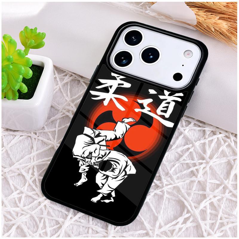 Judo Phone Case for iPhone 17 Air 16 15 11 12 14 13 Pro Max Shockproof Cover
