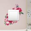 Rose Universal Switch & Socket Wall Decoration Sticker