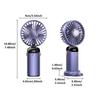 Portable Fans 2025 Mini Handheld USB Students Folding Small Fan Air Cooler Outdoor Travel Hand Fans Ventilation Fan Dropshipping