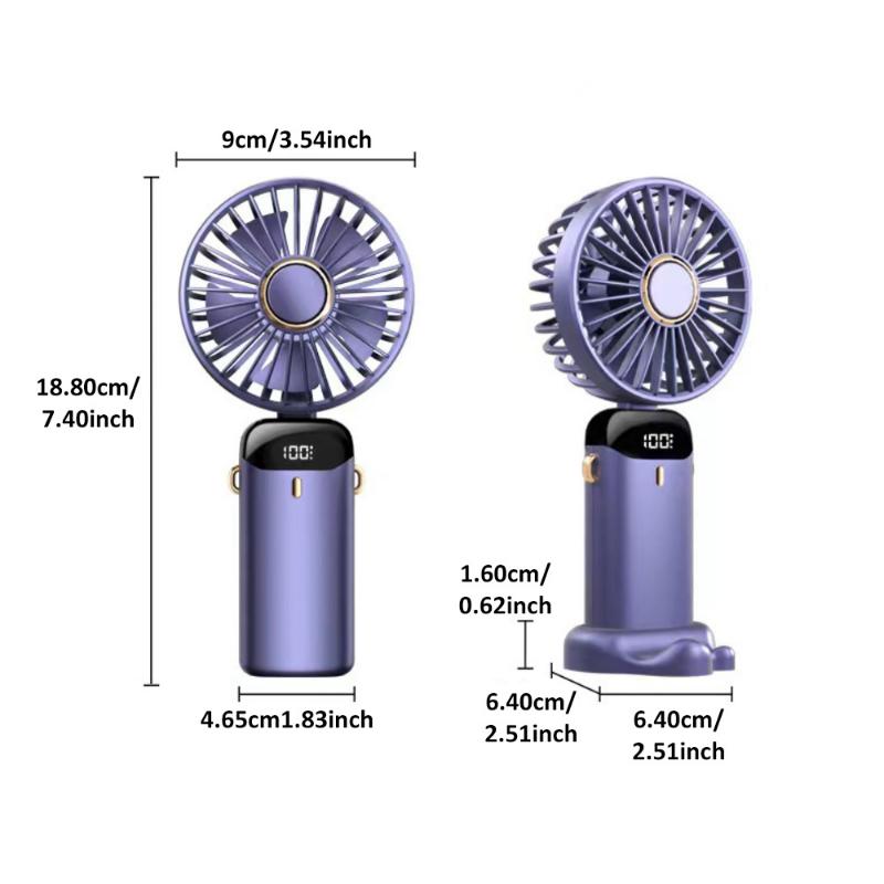 Portable Fans 2025 Mini Handheld USB Students Folding Small Fan Air Cooler Outdoor Travel Hand Fans Ventilation Fan Dropshipping