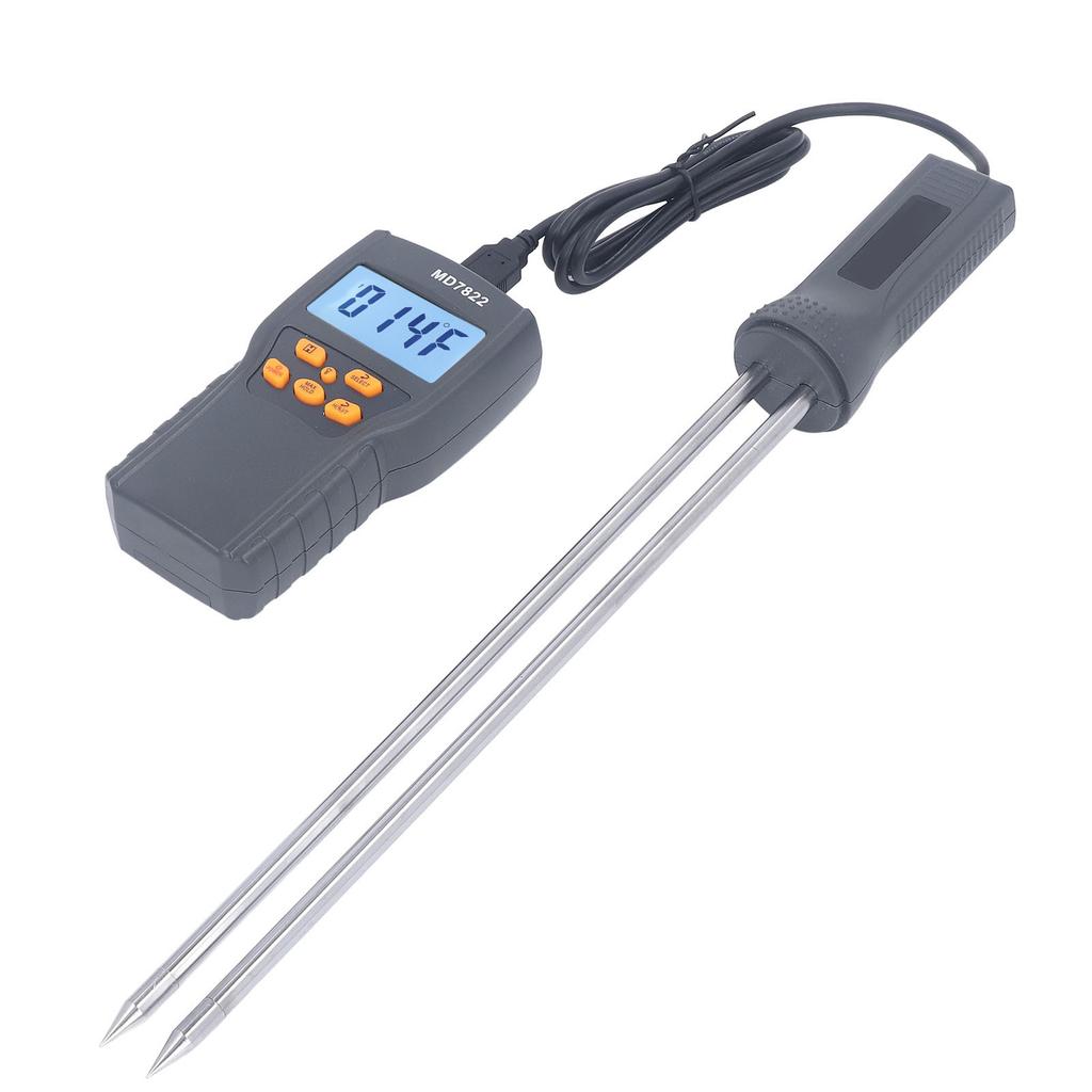 Feuchtigkeitsmesser Tragbarer Getreide-Wassergehaltsanalysator Multifunktionaler LCD Digitaler Feuchtigkeitstester