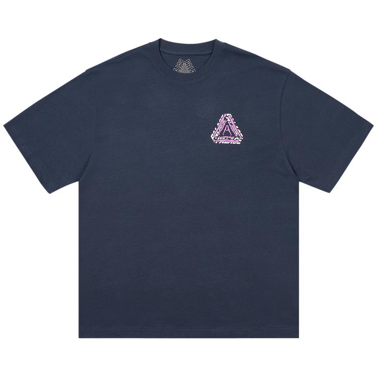 

Palace P3 Футболка Lean Темно-синяя Унисекс Топы Синяя P28TS040 M