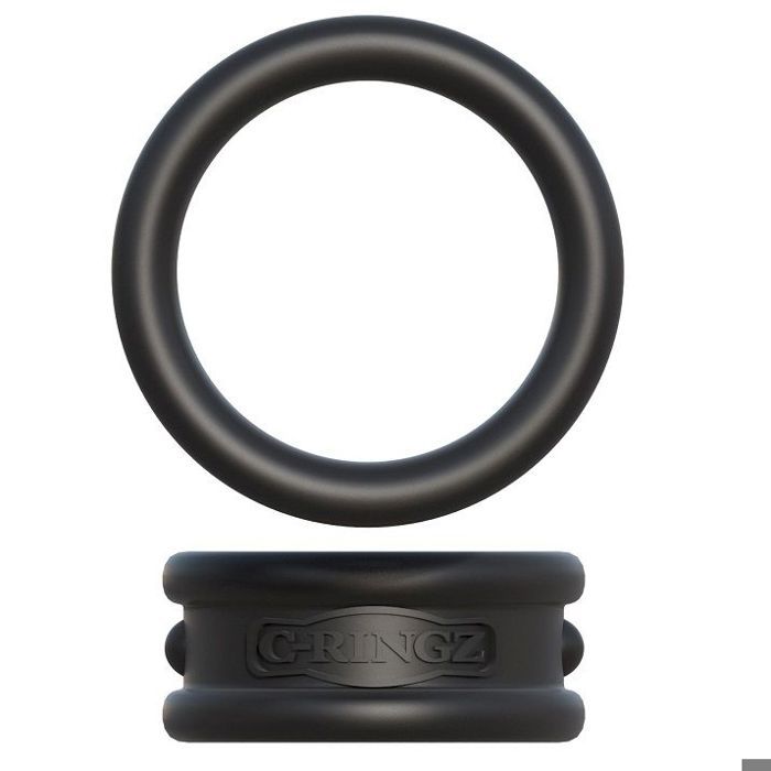 Kit de Cockrings - PIPEDREAM - C-Ringz - Silicone médical - Noir - Adulte