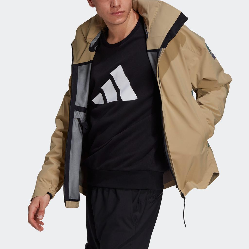 Adidas MYSHELTER Jacket Men's Khaki GT6574