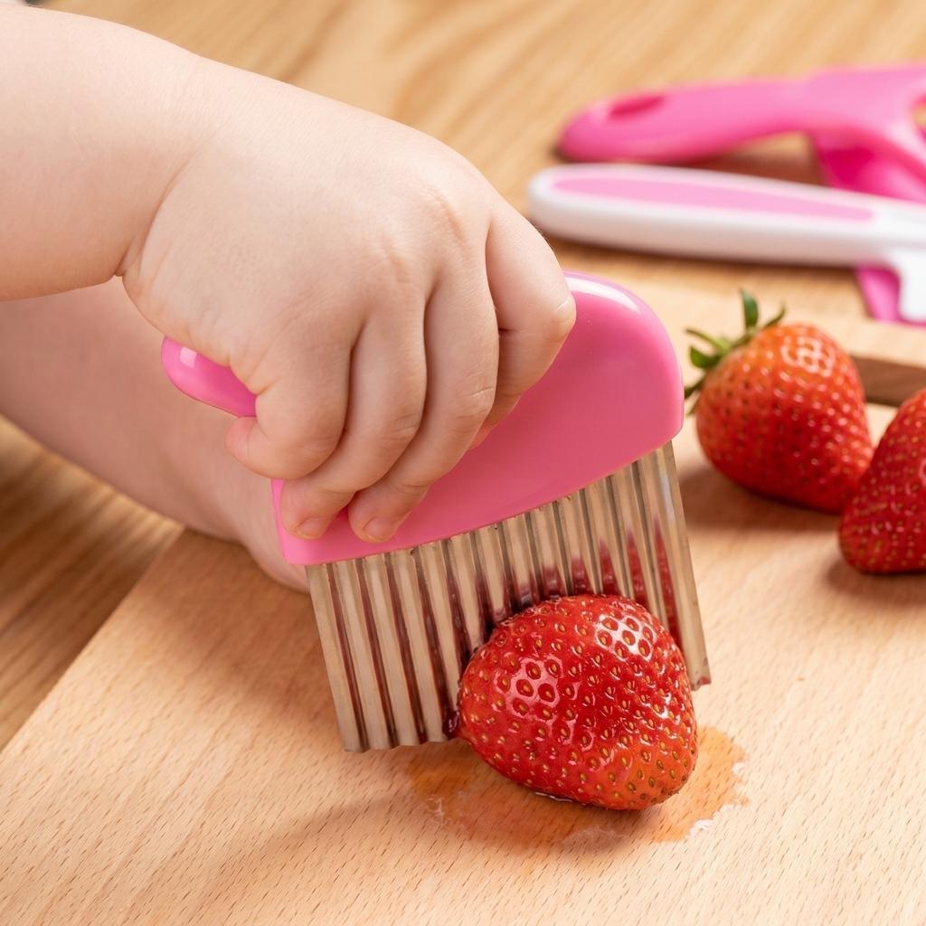 Kids Plastic Kitchen Set - 11-Piece Color Box, Toy Cooking for Children's Pretend Play Kitchen Tools