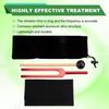 Leksewte 432 Hz Tuning Fork, Healing Sound for Healing Therapy and Yoga, 423hz Aluminum Alloy Tuning Fork, Red