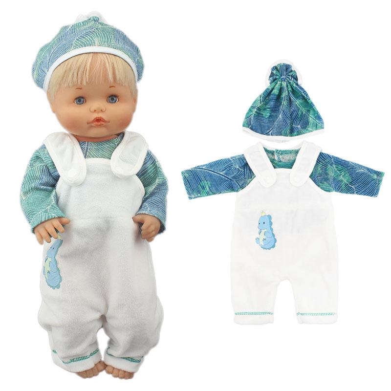 

Прекрасний костюм для ляльки Famosa Nenuco 42 см 17 дюймів Одяг та аксесуари для ляльки-немовля дівчинки