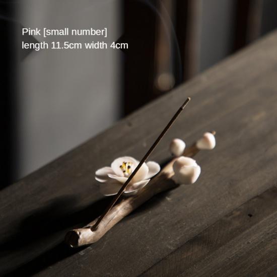 

Керамическая курильница ручной работы, держатель для палочек, пластина для дома, дома, Дзен, агар, сандаловое дерево, курильница, катушка для буддийских храмов StpS