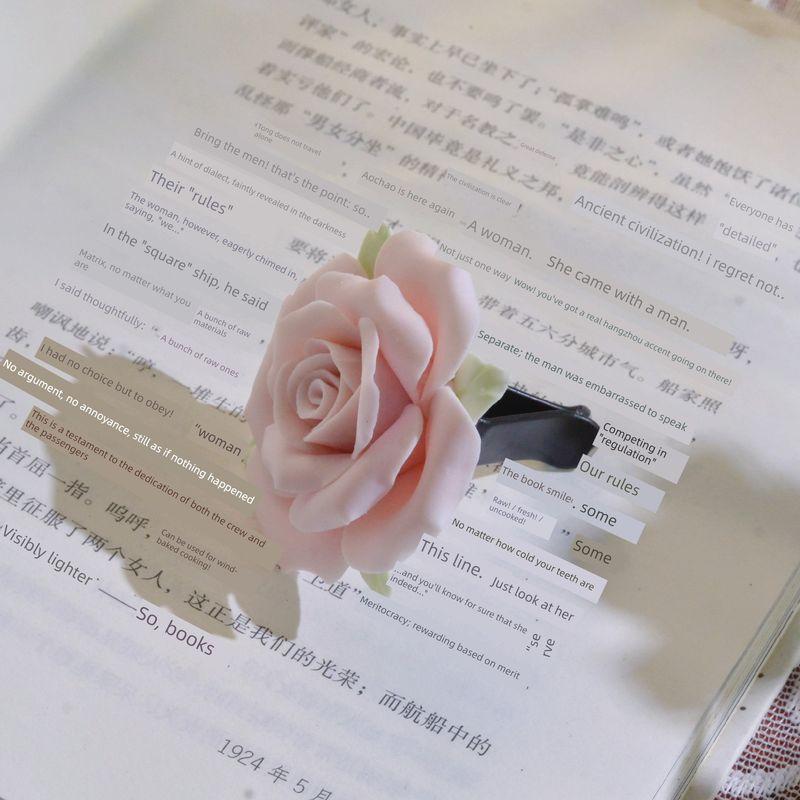 Ceramic Peony Lotus Car Fragrance Diffuser Stone Car Perfume Car Air Vent Decoration Women's Car Interior Ornament