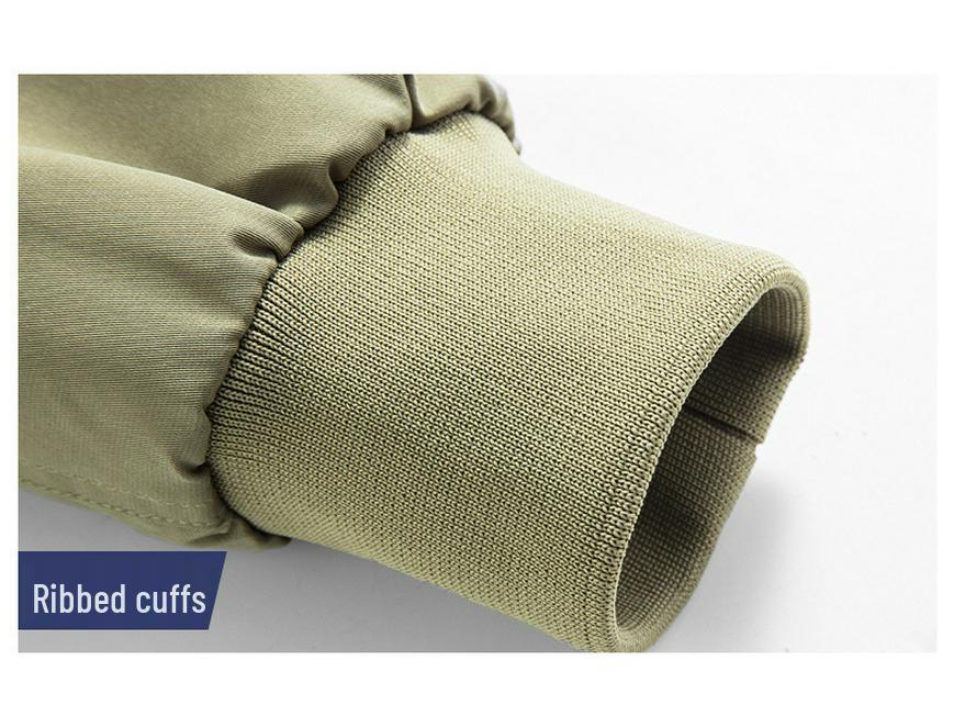 Men's Winter Cotton Thickened Baseball Collar Jacket