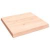 VidaXL Table Top Solid Oak Wood Untreated Matching Edge 363871