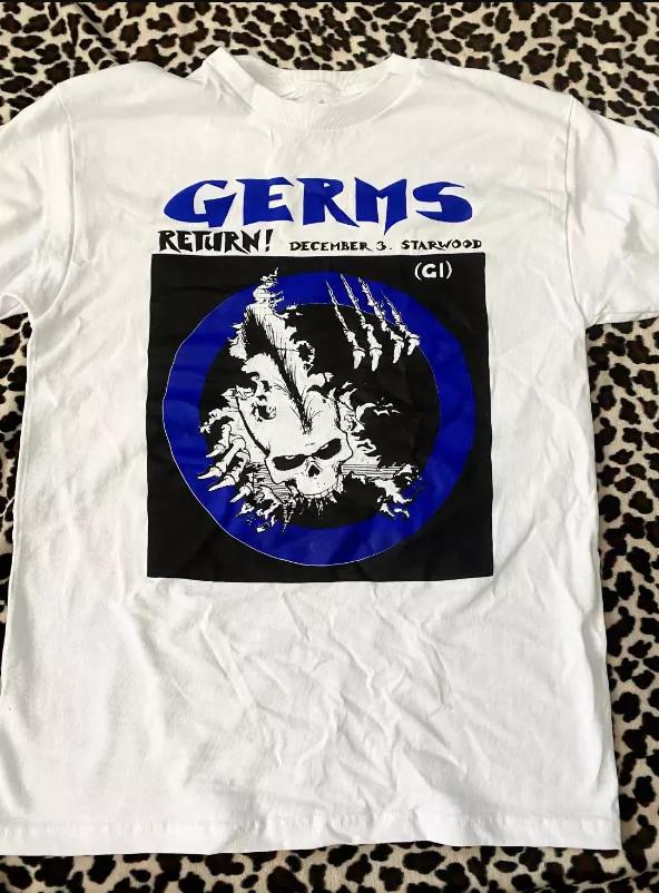 Vtg The GERMS Band World Tour T-shirt size S-5XL XXL