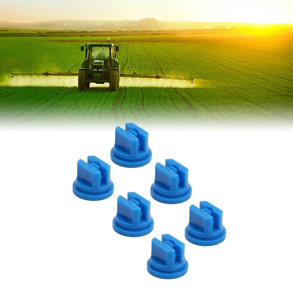 20 Pcs 110 Degree Agricultural Spray Nozzle Plastic Atomizing Sprayer Nozzle Cooling Use синий