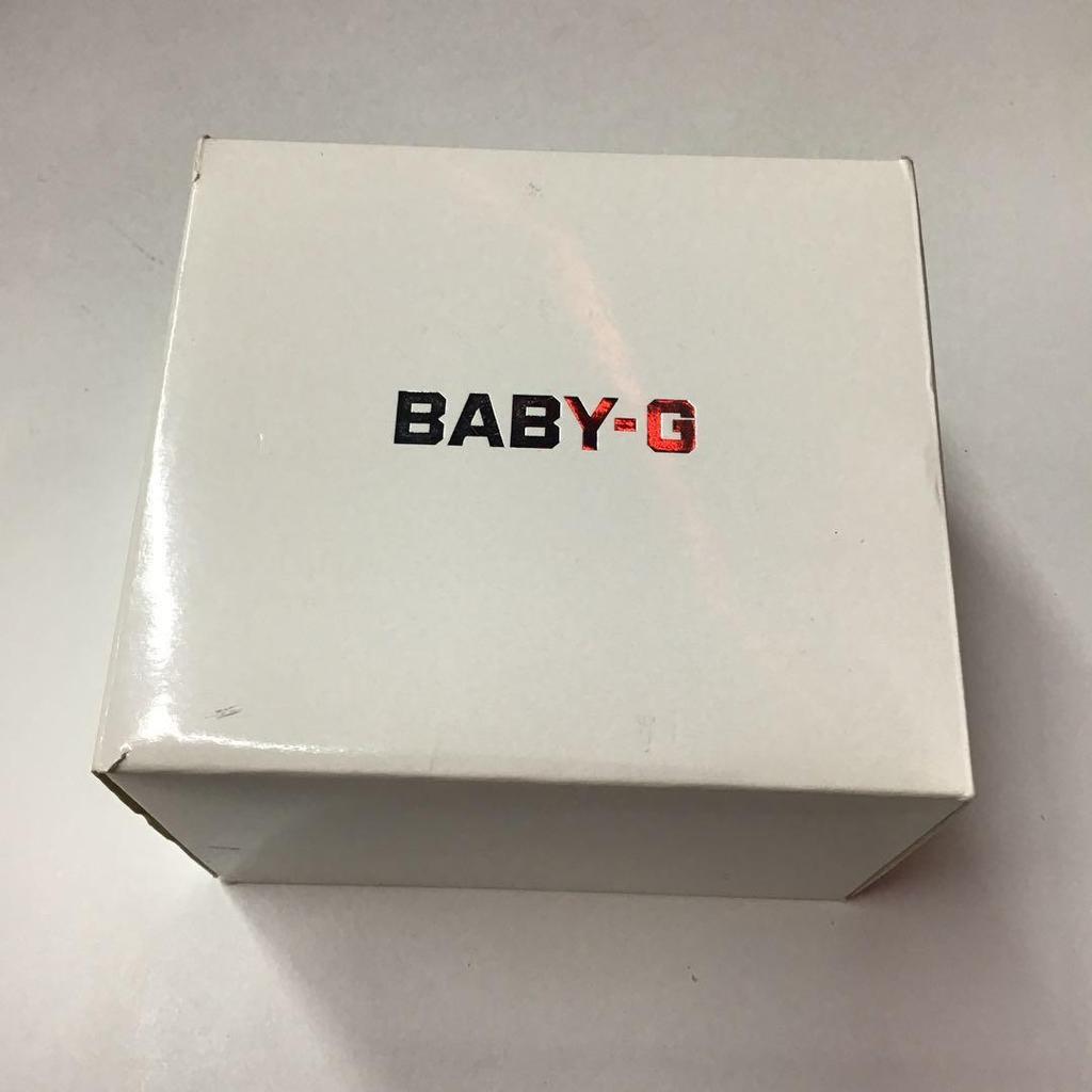 Used CASIO Baby-G Digital Watch BG5606 White X Pink