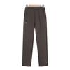 Plus Size Women's Velvet-Soft Elastic Waist Straight-Leg Pants - Warm, Loose Fit for Middle-Aged and Elderly
