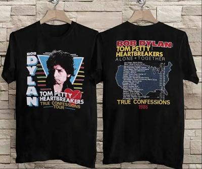 Vintage 1986 Bob Dylan Tom Petty Heartbreakers Alone + Together True Confessions