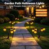 Venkovní solární LED světla na Halloween, Vodotěsná lampa s dýní a duchem pro trávník, zahradu, terasu, patio, domácí festival, sváteční téma, ozdoba, dekorace, potřeby