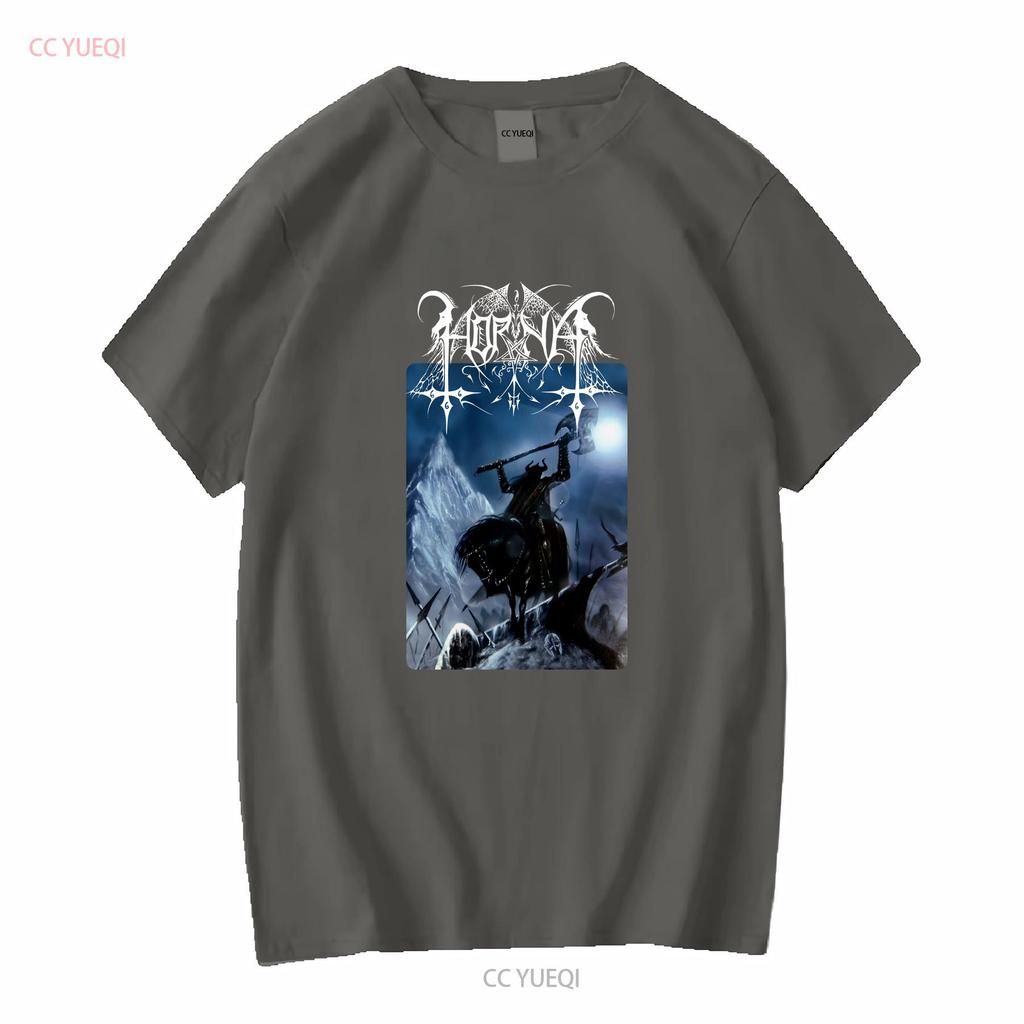 Horna Perima Vihassa Ja Verikostossa Black T Shirt vintage Washed Stretched Unisex Comfortable graphic Stylish
