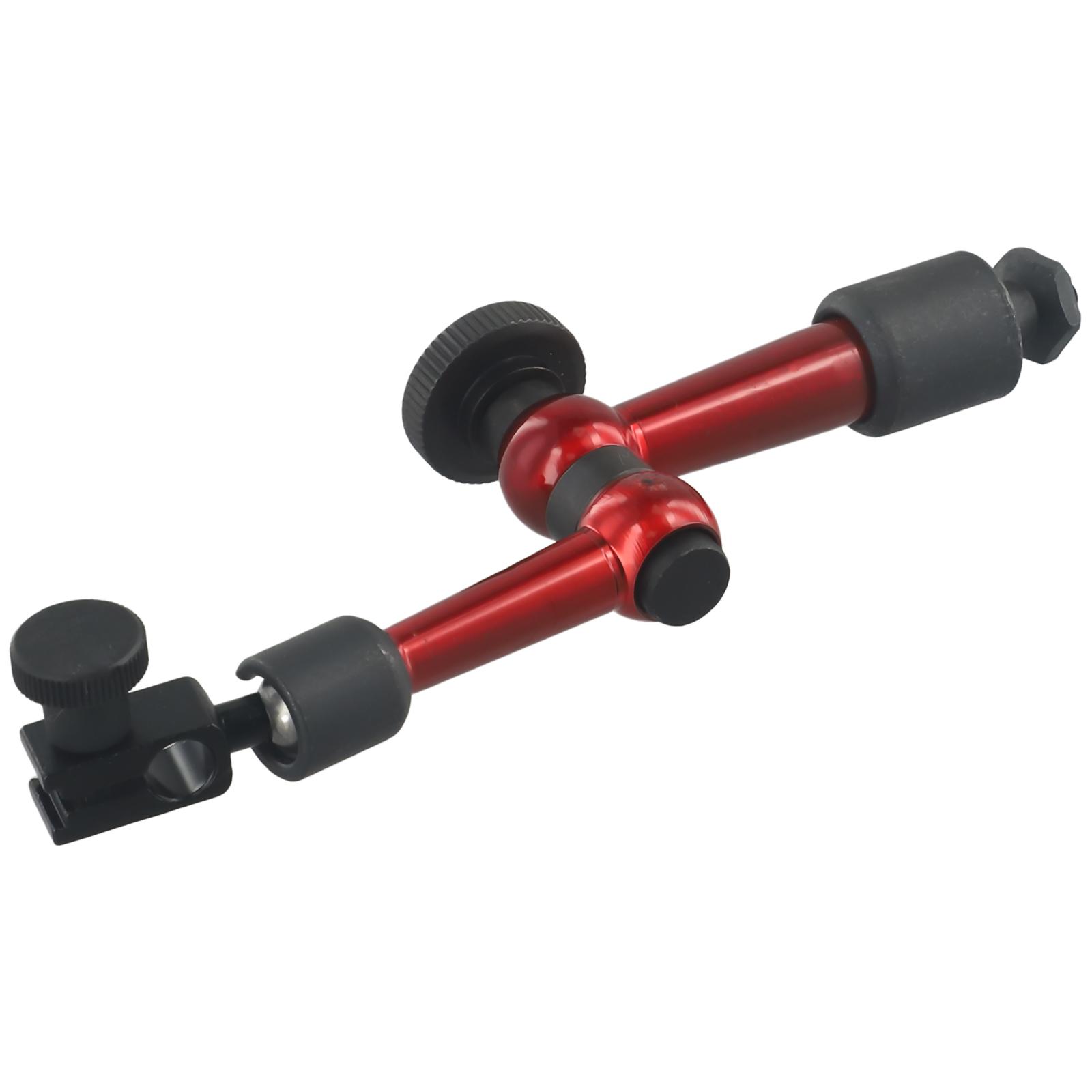 

Flexible Magnetic Base Holder Stand for Dial Test Indicator Chrome Plated Rust Resistant Alloy Steel with Anti Loose Springs