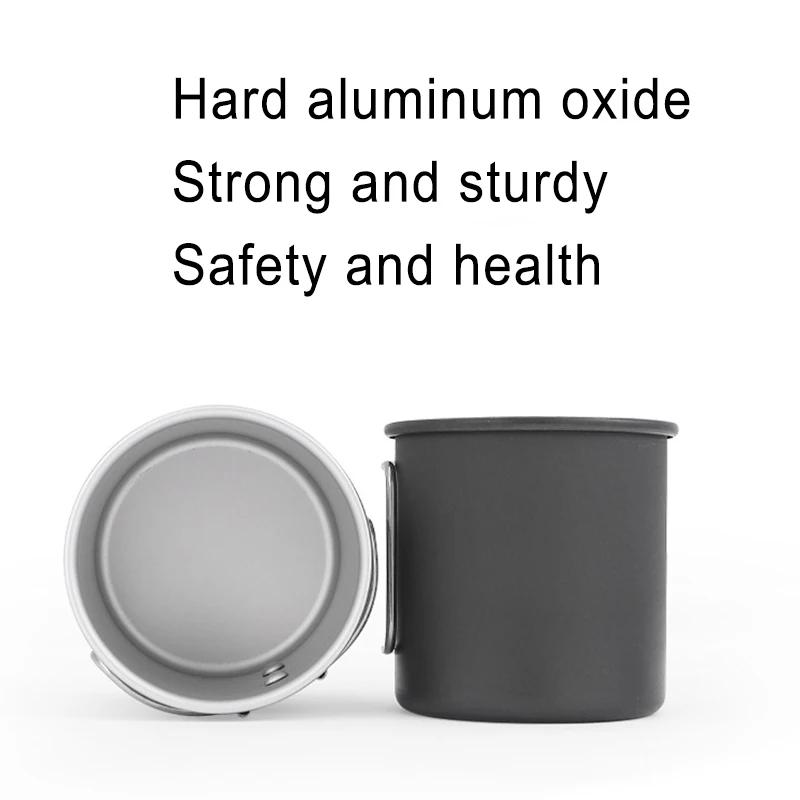 300ML Alumina Folding Cup Ultra-Light Mug Outdoor Camping Mug Mini Water Cup Travel Picnic Coffee Cup Hike Outdoor Drinkware