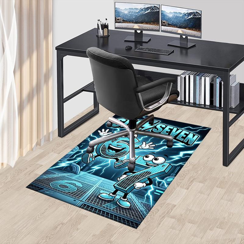 1PC Six Seven Extra Large Non-Slip Floor carpet, Office, family, bedroom, Studio - Large Area RugJ0369