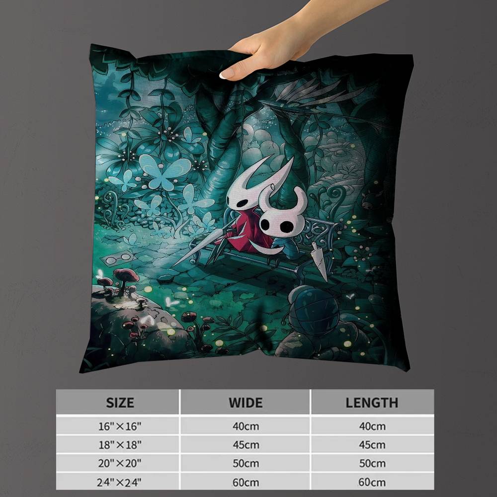 

HHollow KKnight Game Pillow Gift Home Office Decoration Pillow Bedroom Sofa Car Cushion CoverPillow Case 30x30 cm