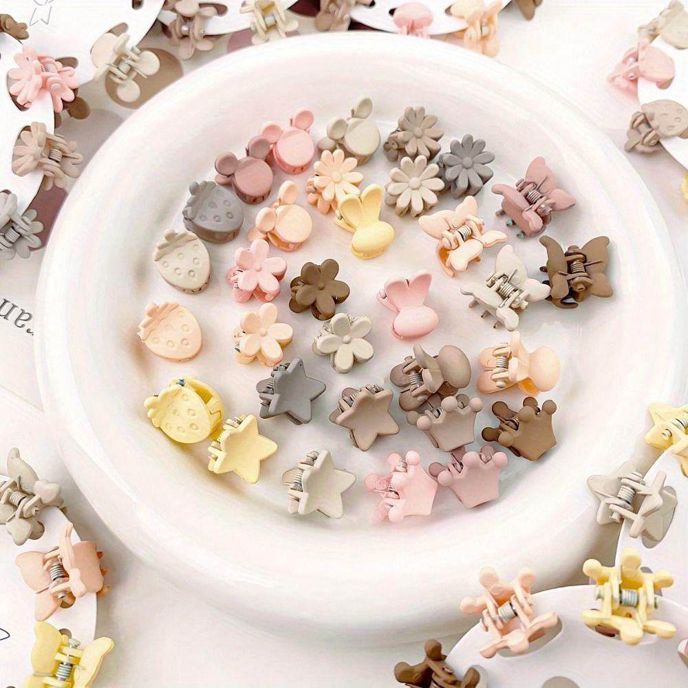 Accessori per Capelli Mini Pinza per Capelli Fermagli Glassa Mini Pinza per Capelli Ornamenti per Capelli Fermaglio per Capelli Stella Pinza a Granchio per Capelli