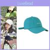 Letter White Youthful Embroidered Baseball Cap Timeless Cotton Design For Everyday Wear