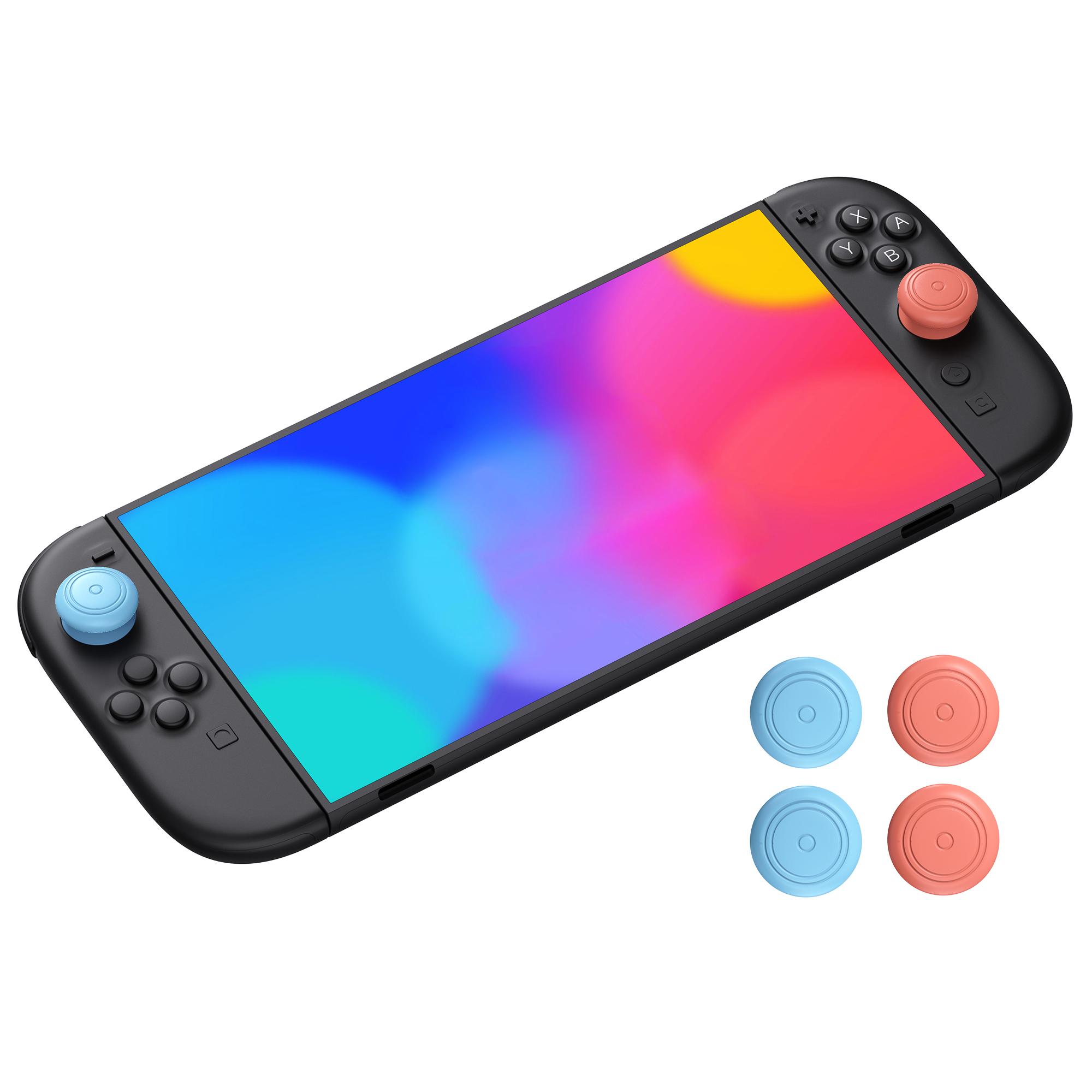 

STARTRC GAMES 4 Pcs For Nintendo Switch 2 Joystick Caps Silicone Protective Button Covers A