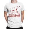 Men's Greenland Polar Bear Politics T Shirt  Pure Cotton Tops Leisure Short Sleeve Crew Neck Tee Shirt New Arrival T-Shirts