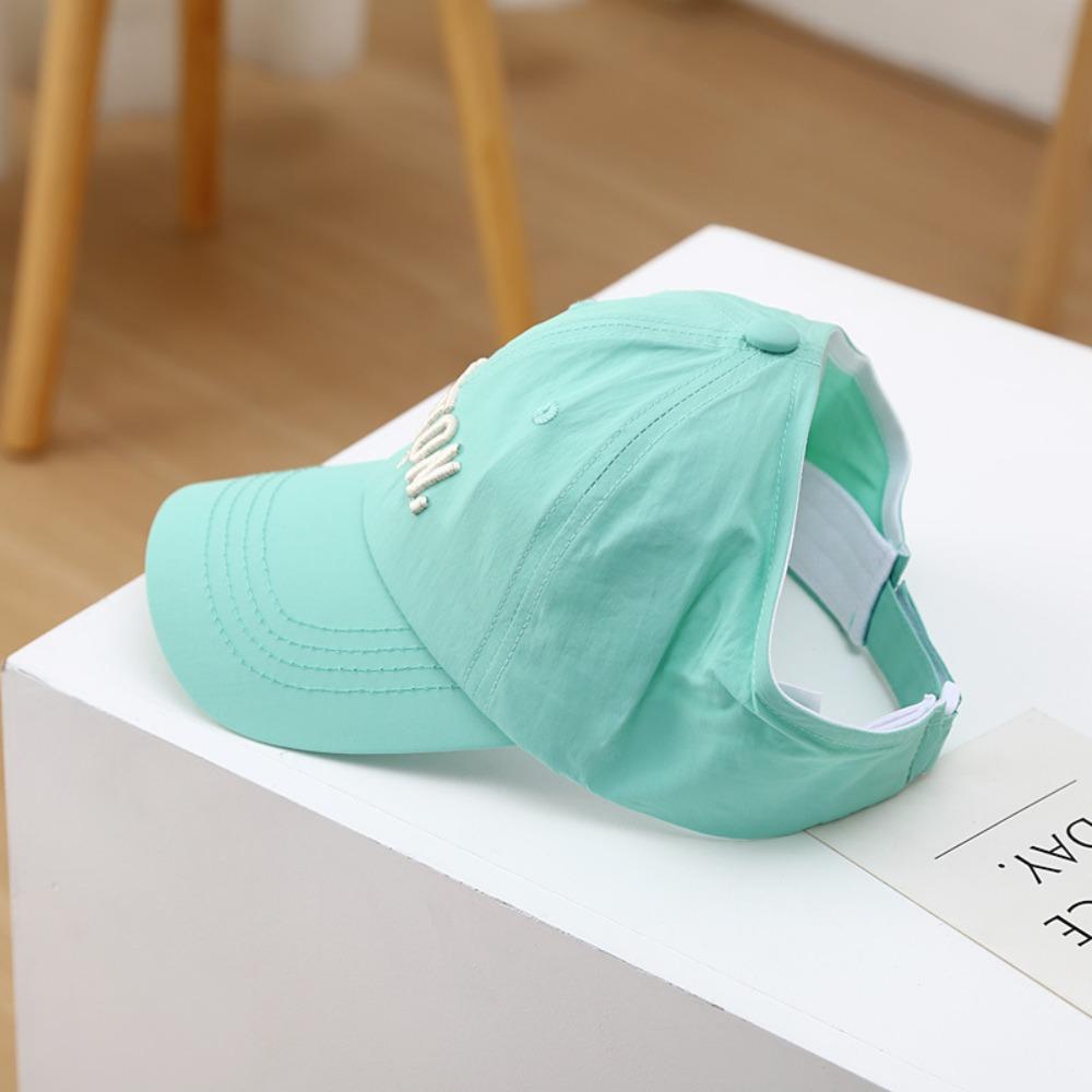 Quick-dry Summer Kid Sunhat Korean Style Children's Visor Hat Comfortable Half Empty Top Hat  Boy