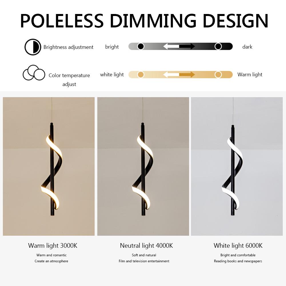 Modern LED Chandelier Nordic Luxury Hanging Light High Brightness Living Bedroom Dining Room Lighting Home Indoor Decor