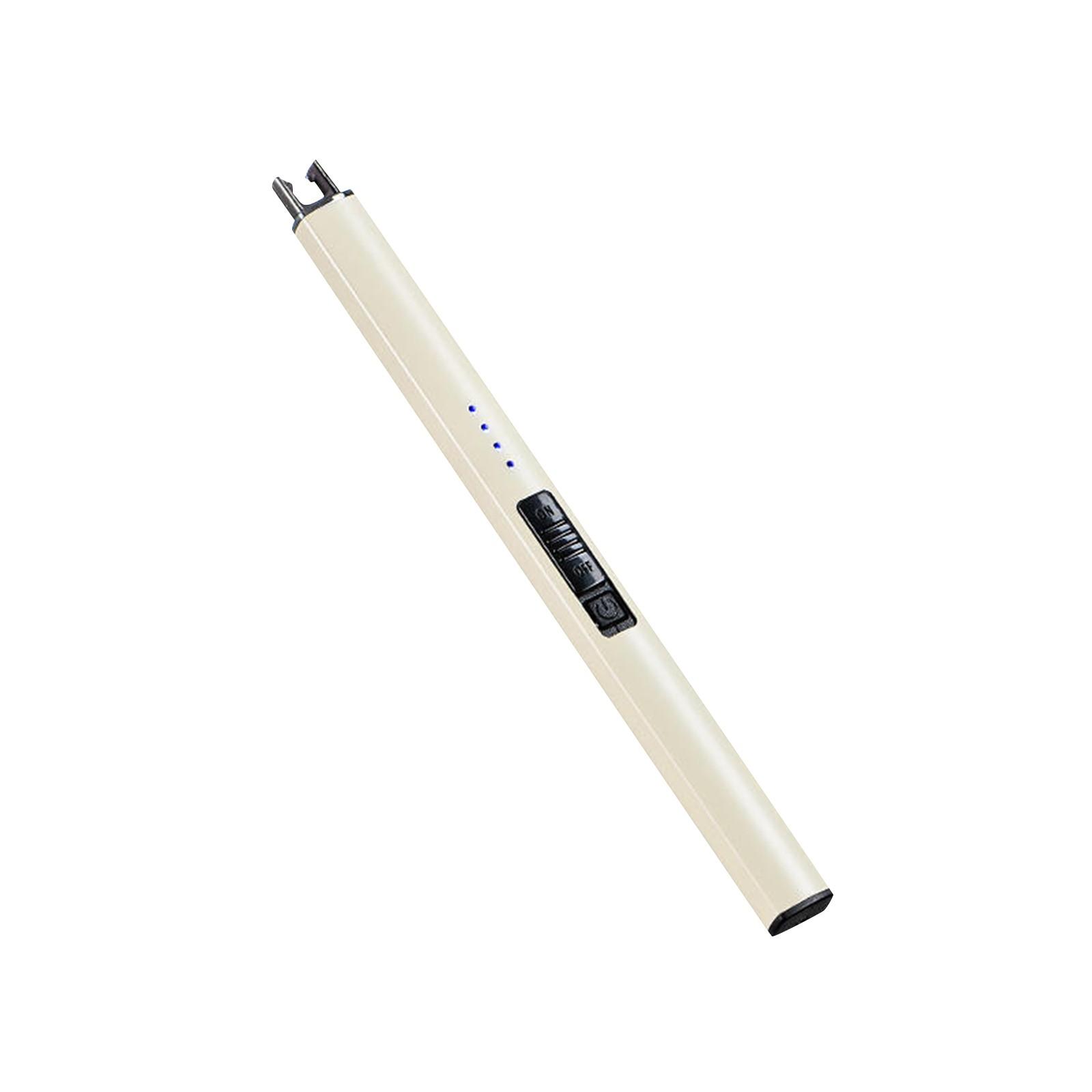 

Электрическая зажигалка ветрозащитная беспламенная USB зажигалка перезаряжаемая зажигалка с замком безопасности для свечей барбекю кемпинга