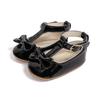 2024 Classic Style Patent Leather Baby Princess Bow Shoes Toddler Shoes
