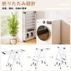 COSTWAY Folding Clothes Drying Rack, No Assembly Required, Indoor Clothes Drying Rack, 141cm Wide X 141cm High, Includes Shoe Rack, Flat Drying Suppor