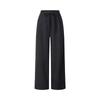 JOZAI Minimalist High-Waisted Pleated Wide-Leg Trousers