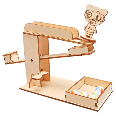 Wissenschaft und Technologie Kleine Produktion DIY Ball Wippe Dampf Wissenschaft Experiment Spaß Grundschüler Handmontiertes Spielzeug