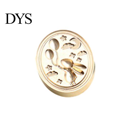 Metal Seal for Crafting Embossed Wax Stamp, Zinc Alloy Sealing Stamp with Various Artistic Stationery Patterns Wedding Invitations Envelopes