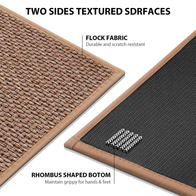 Kitchen Floor Mat Household Leave-In Wipeable Long Carpet Oil-Absorbing Water-Absorbing Dirt-Resistant Non-Slip Anti-Drop Mat