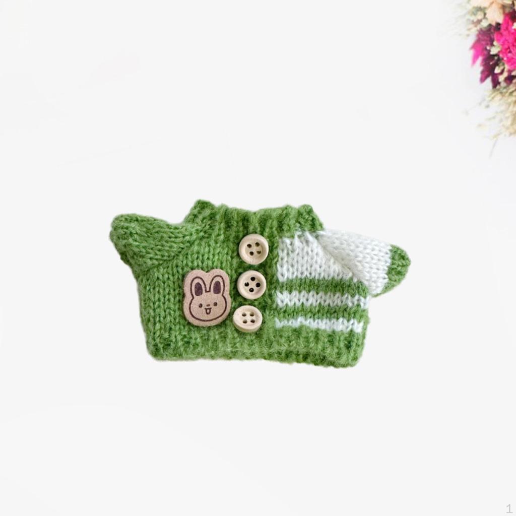 Doll Knitted Sweater Accessories DIY for Little Girls Photo Props Fashion Dress Up Stuffed