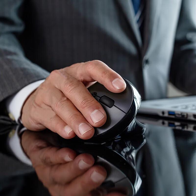 SANWA Ergonomic Vertical Wireless Mouse