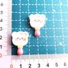 Handmade Cartoon Animal Tableware DIY Resin Ornament Pack