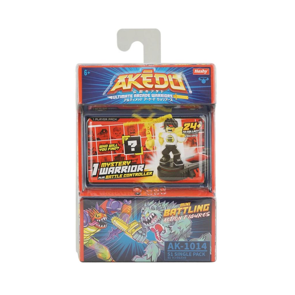 Hassey AKEDO S1 Japanese Single Pack Box Set of ULTIMATE ARCADE WARRIORS Top-in [Official Product] (Display 8)