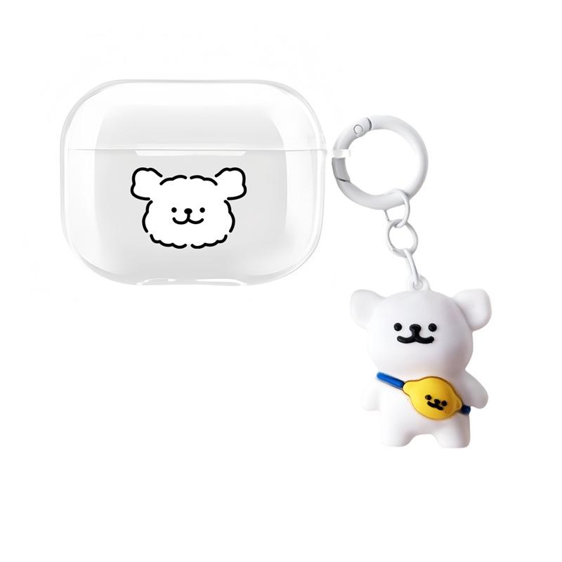 Cute line dog for AirPods pro1 generation protective case 1 generation pro1 generation apple bluetooth headset case