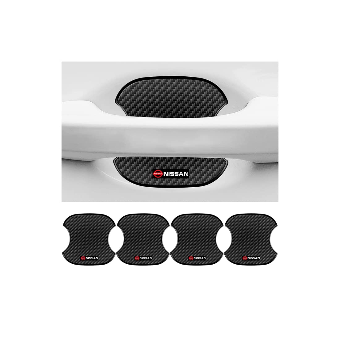 

TANAMACHI trd Door Handle Protector rav4 Door Handle Protector trd Emblem Door Handle Protector