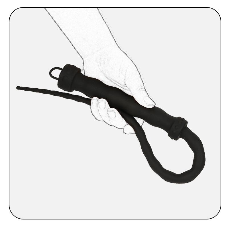 Silicone Snake Whip for Erotic Spanking - Soft, Skin-Friendly Adult Product