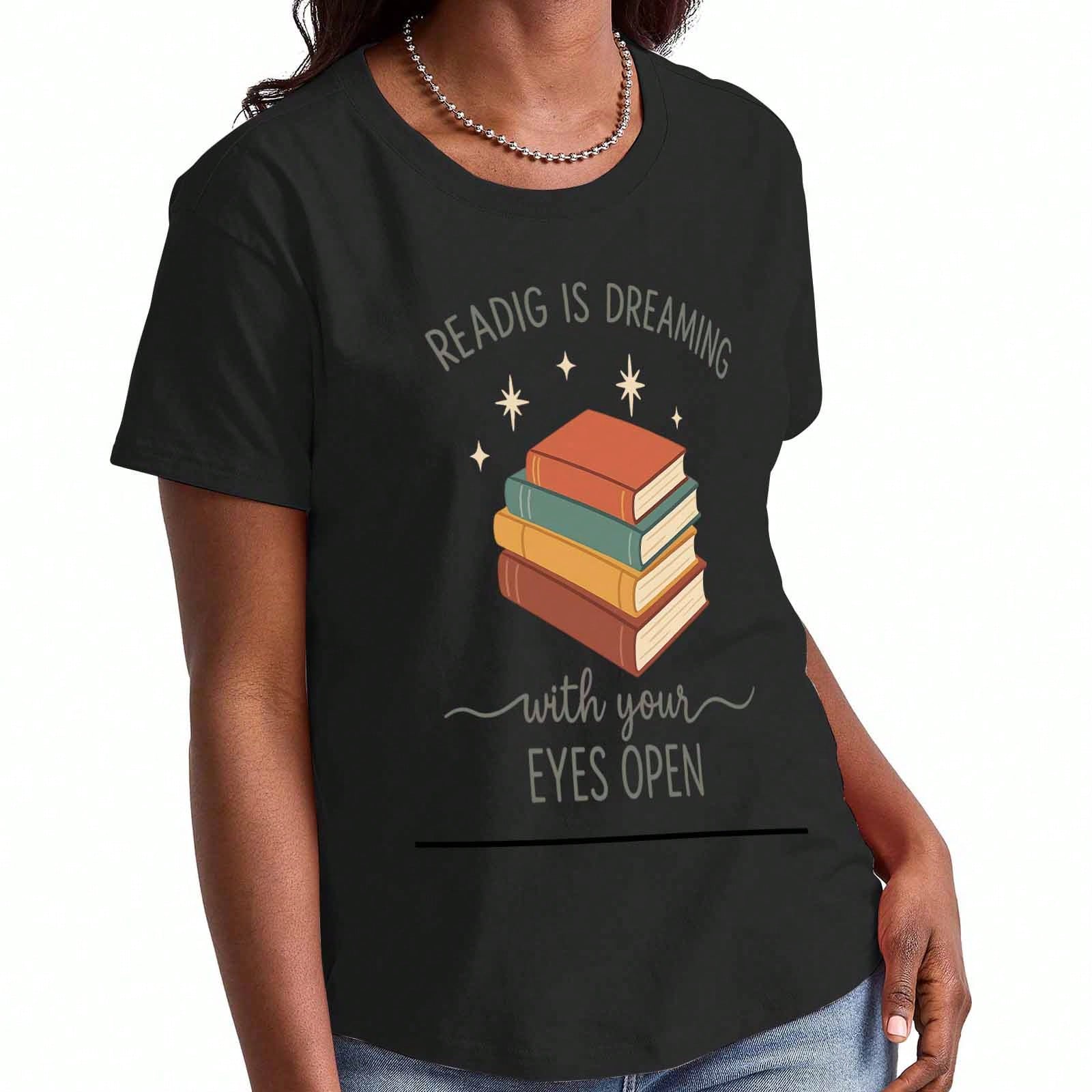 Readers Are Leaders Wounisex s Cotton T Shirt,Premium Cotton Graphic,Durable,Casual Fashion,Book Lover Tee,Library Gift,Reading Enthusiast Shirt,Comfo S разноцветный