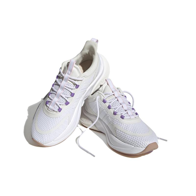 Adidas Alphabounce+ 'White College Purple' Women's Sneakers HP6150